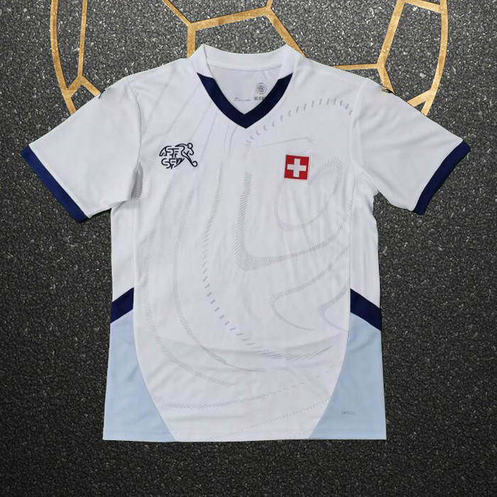 Camiseta Suiza Segunda Eurocopa 2024